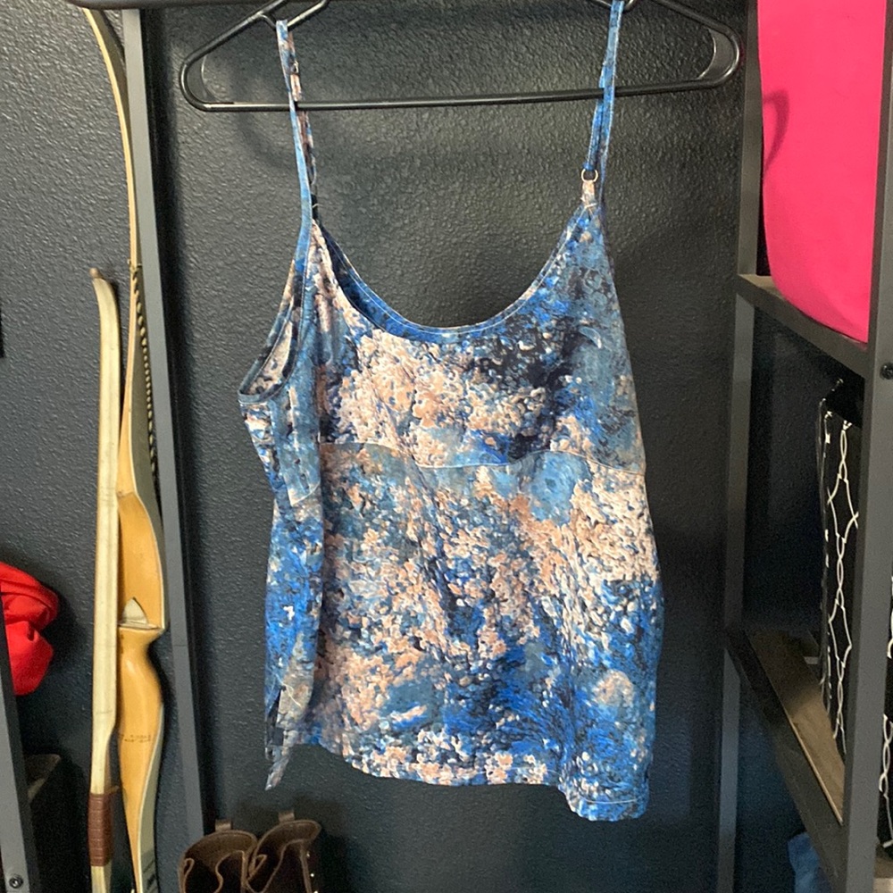 Hurley cami top. Silky/ drapey material size L